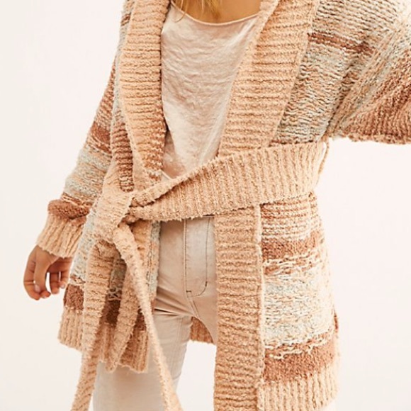 NEW Free People Cozy Cabin Cream Sweater - Picture 5 of 5